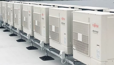 Fujitsu VRF commercial air conditioning system 